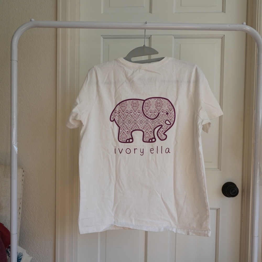 White Ivory Ella Tee